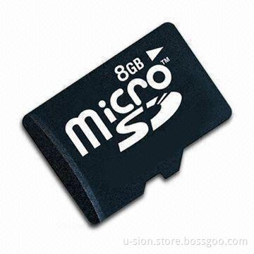 TF Card/TF microSD Memory Card with 8GB Capacity and Plug-and-play Function, Easy to Use